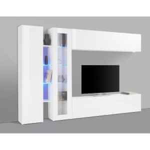 Parete Attrezzata Moderna per Soggiorno 280x30x180cm – ECHO