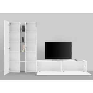 Parete Attrezzata Moderna per Soggiorno 280x30x180cm – ECHO