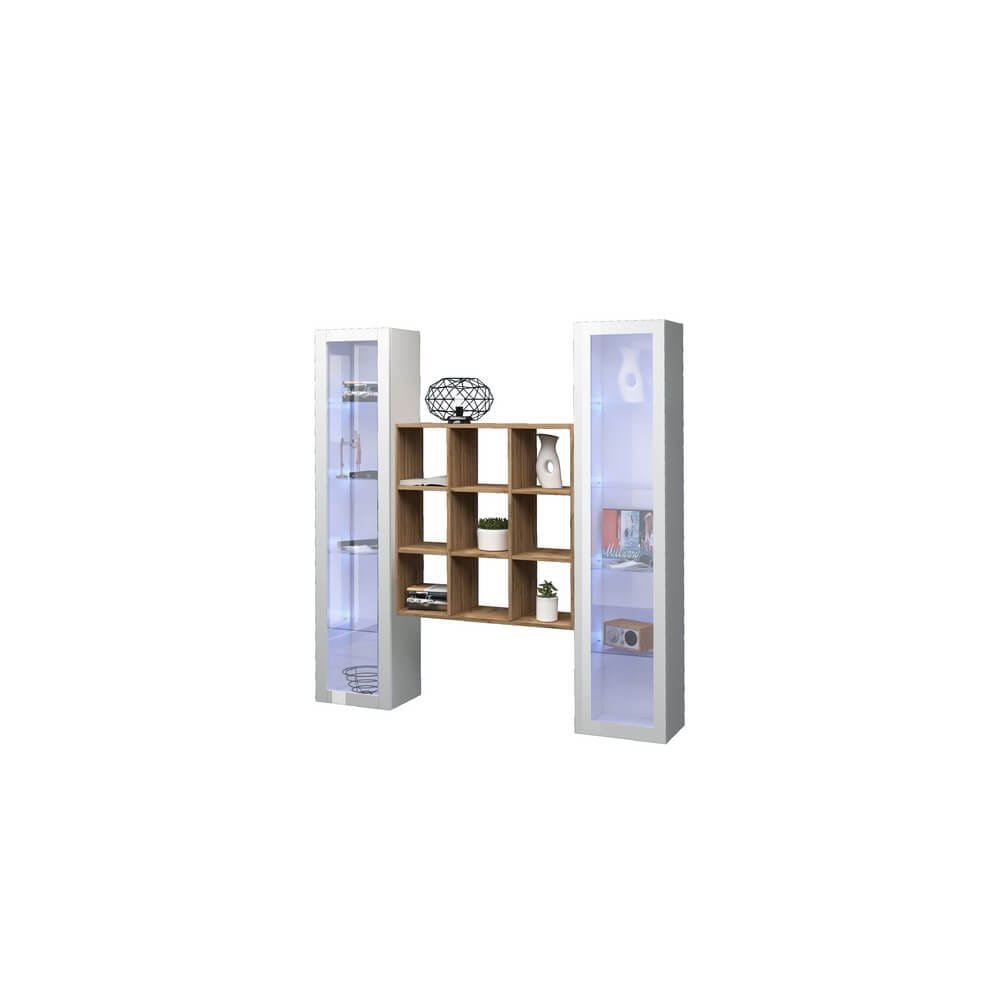 Parete Attrezzata Moderna per Soggiorno 170x30x180cm – ECHO