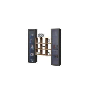 Parete Attrezzata Moderna per Soggiorno 170x30x180cm – ECHO
