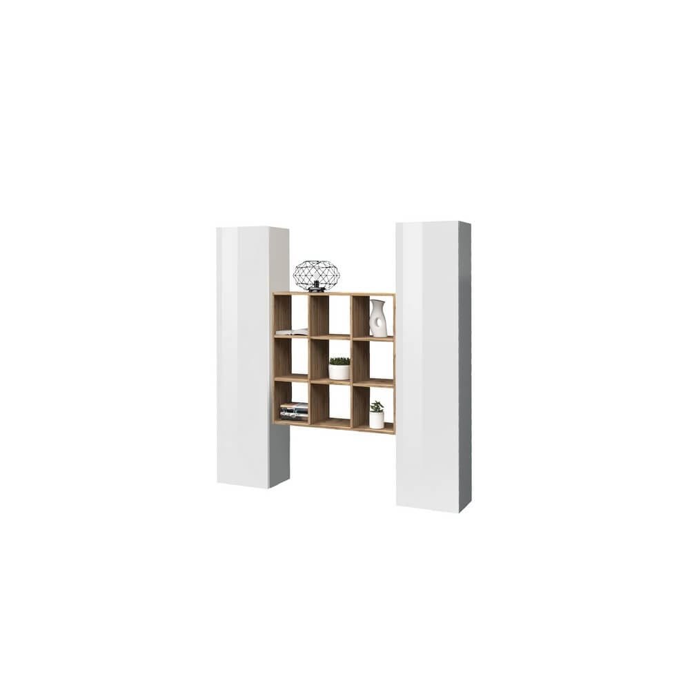 Parete Attrezzata Moderna per Soggiorno 170x30x180cm – ECHO