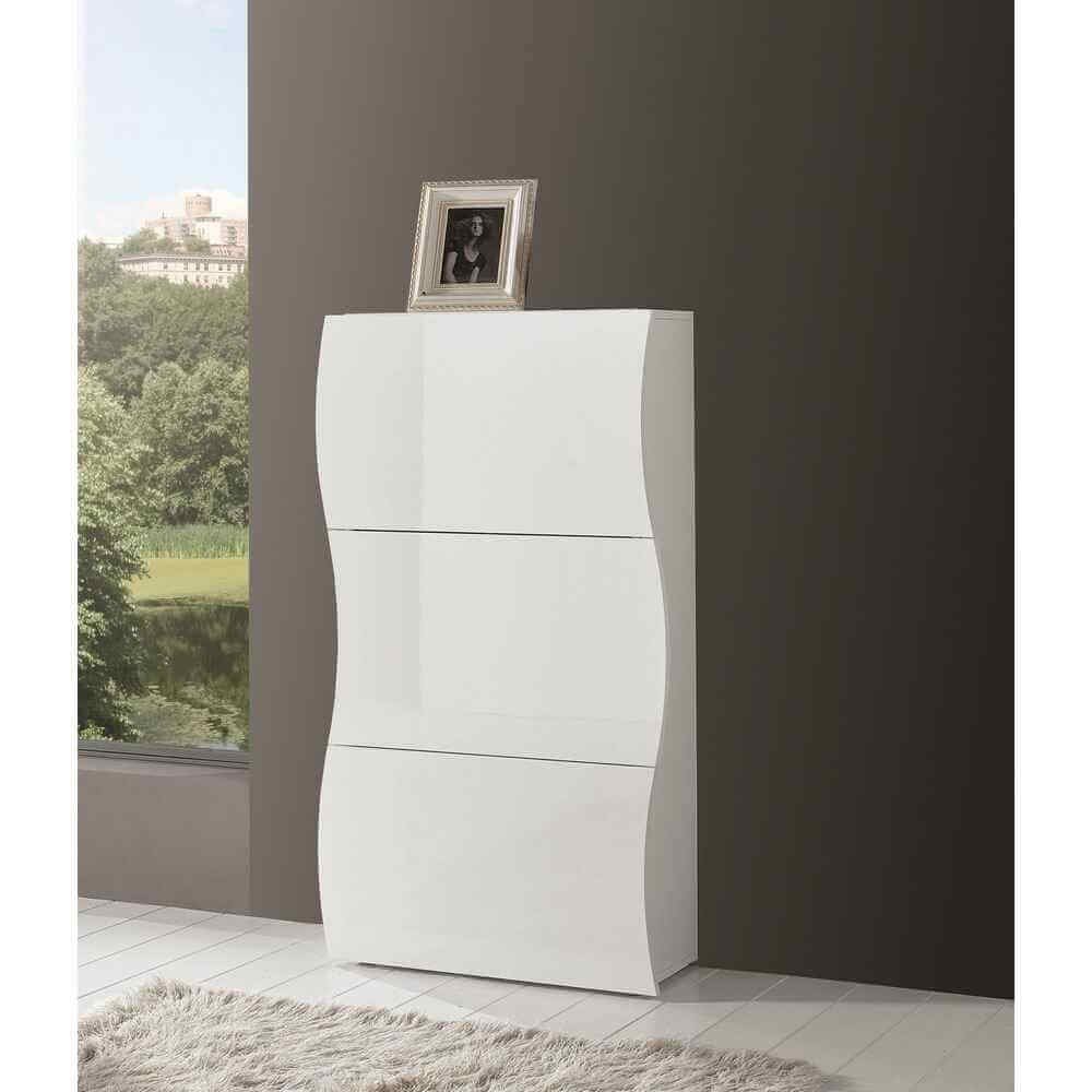 Scarpiera Moderna 3 Ante 71×26,6×121,4cm – APOLLO
