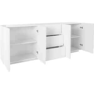 22340712_PING_APE Madia 4 ante 3 cassetti per Soggiorno Moderna 224,1×44,2x86cm – PULSE