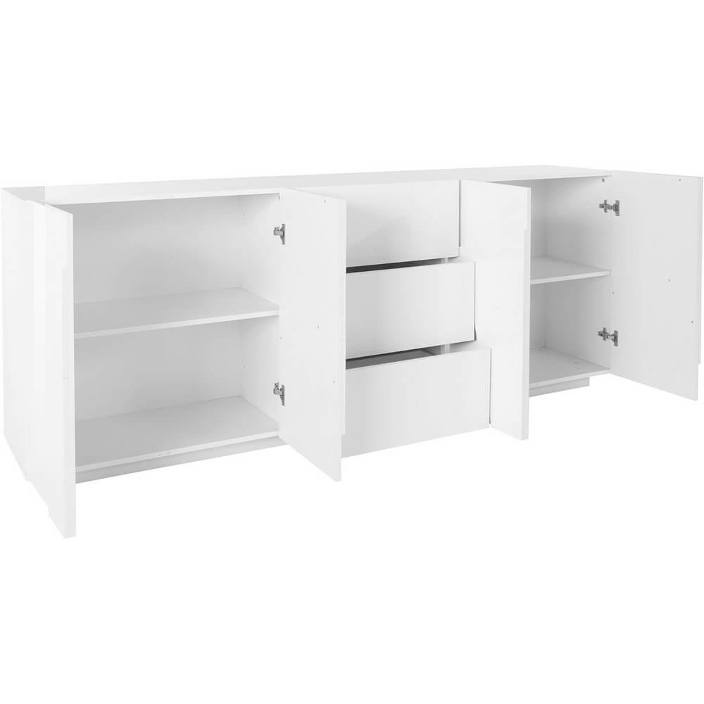 22340712_PING_APE Madia 4 ante 3 cassetti per Soggiorno Moderna 224,1×44,2x86cm – PULSE