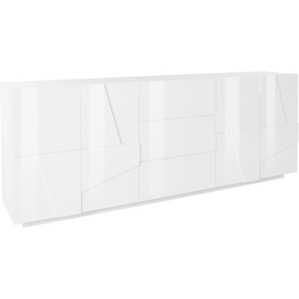 Madia 4 ante 3 cassetti per Soggiorno Moderna 224,1×44,2x86cm – PULSE