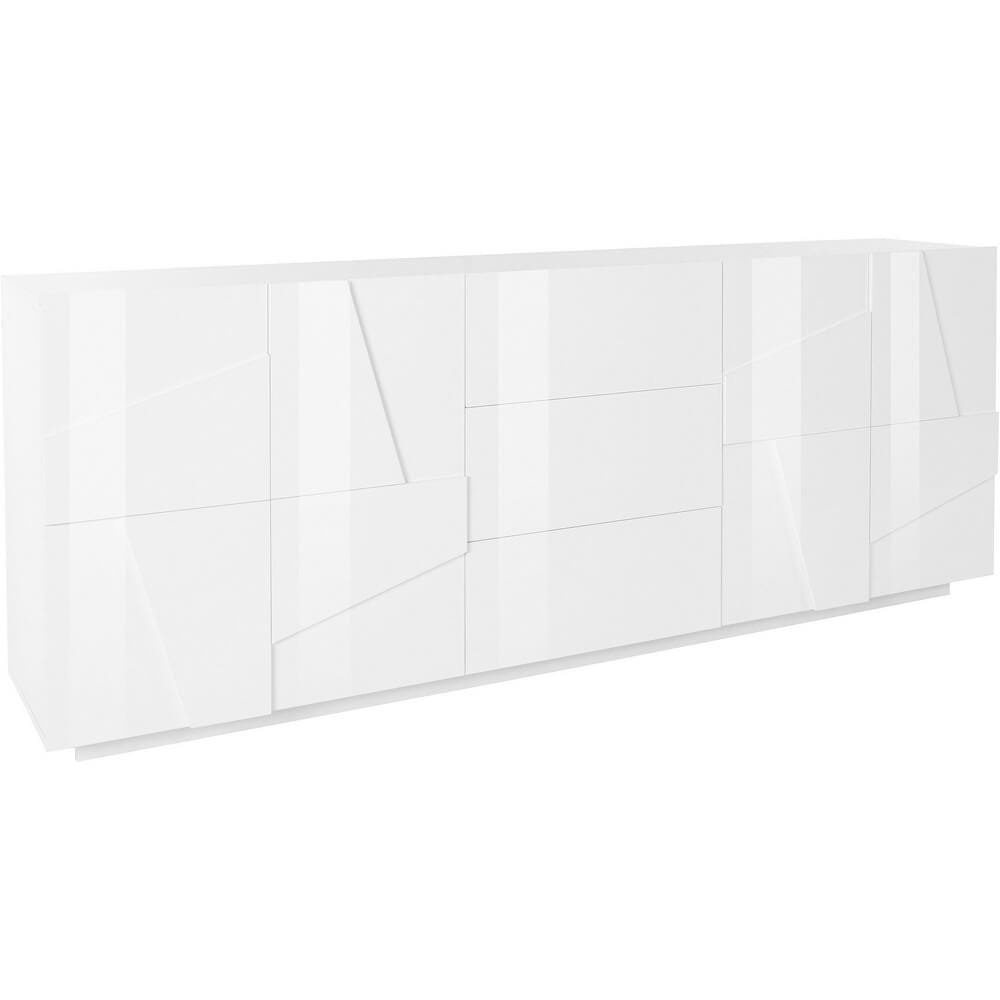 22340712_PING_SCON Madia 4 ante 3 cassetti per Soggiorno Moderna 224,1×44,2x86cm – PULSE