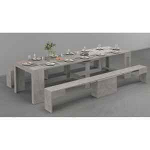 Panca Allungabile per consolle e tavolo da pranzo 290/66X25X45cm – ORION