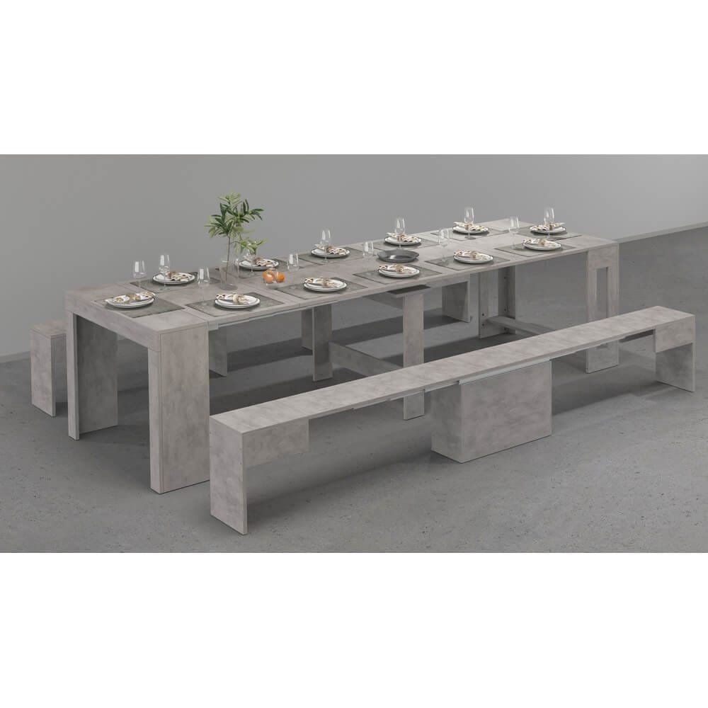 Panca Allungabile per consolle e tavolo da pranzo 290/66X25X45cm – ORION