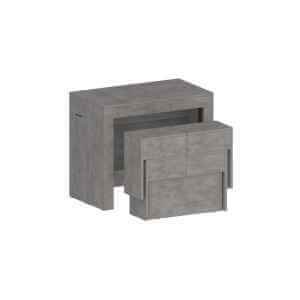 Set di 2 Panche Allungabili per consolle e Tavolo da pranzo 290/66X25X45cm – ORION