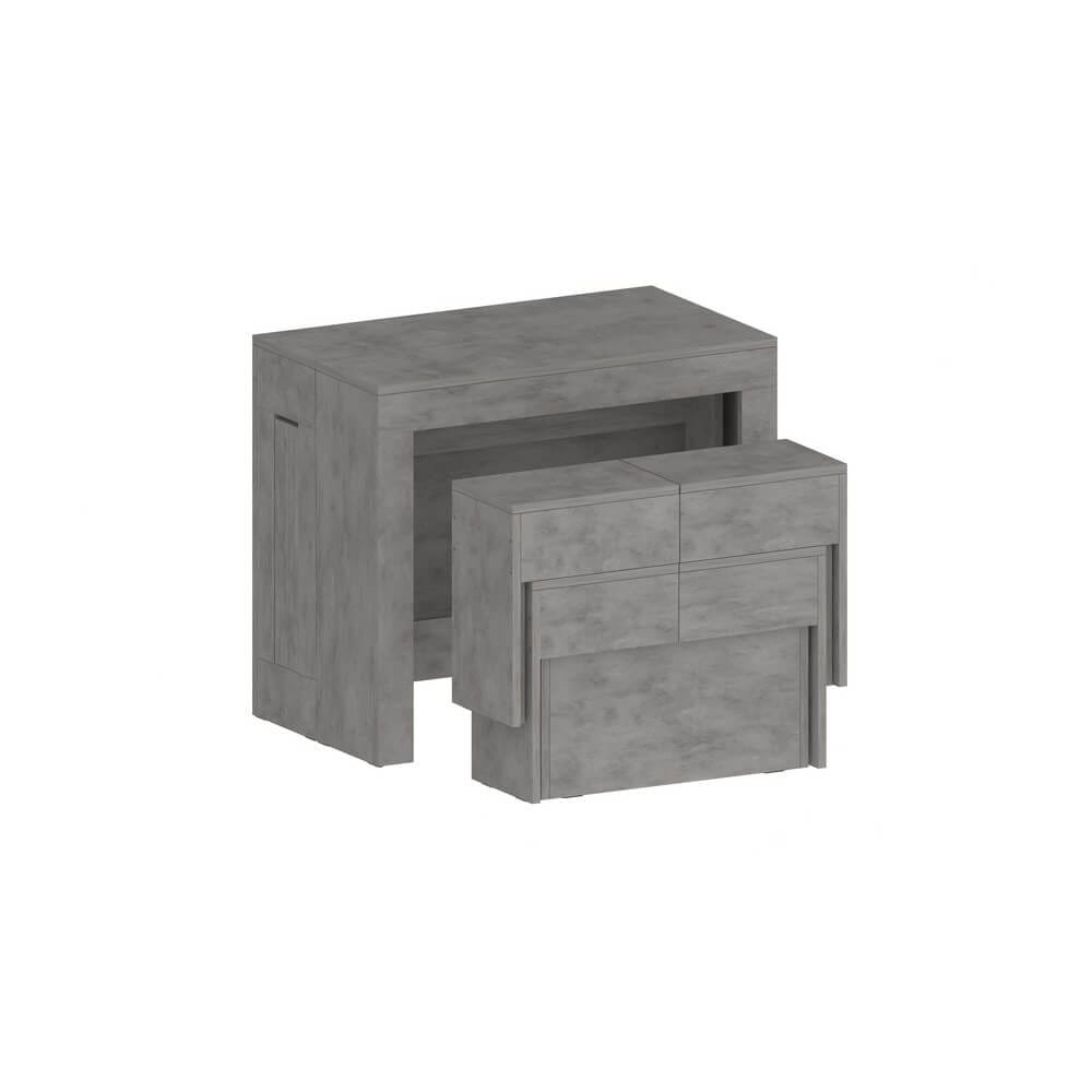 Set di 2 Panche Allungabili per consolle e Tavolo da pranzo 290/66X25X45cm – ORION