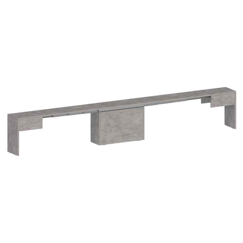 Set di 2 Panche Allungabili per consolle e Tavolo da pranzo 290/66X25X45cm – ORION