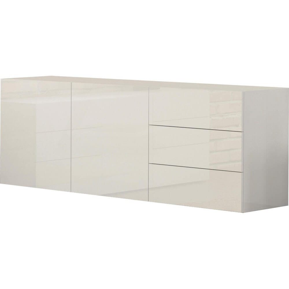 Madia 2 ante 3 cassetti per Soggiorno Moderna 170x40x35,2cm – NEXUS