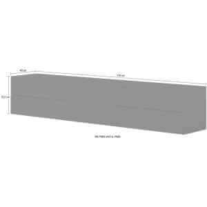 Mobile Porta Tv Moderno 170x40x35,2cm – NEXUS