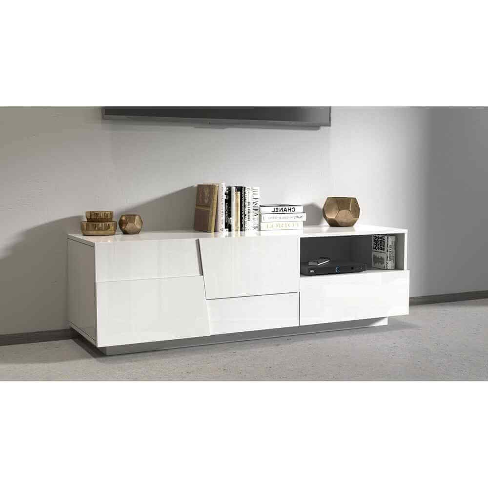 Mobile porta tv un cassetto e 2 ante 150x44x46cm – INFINITY