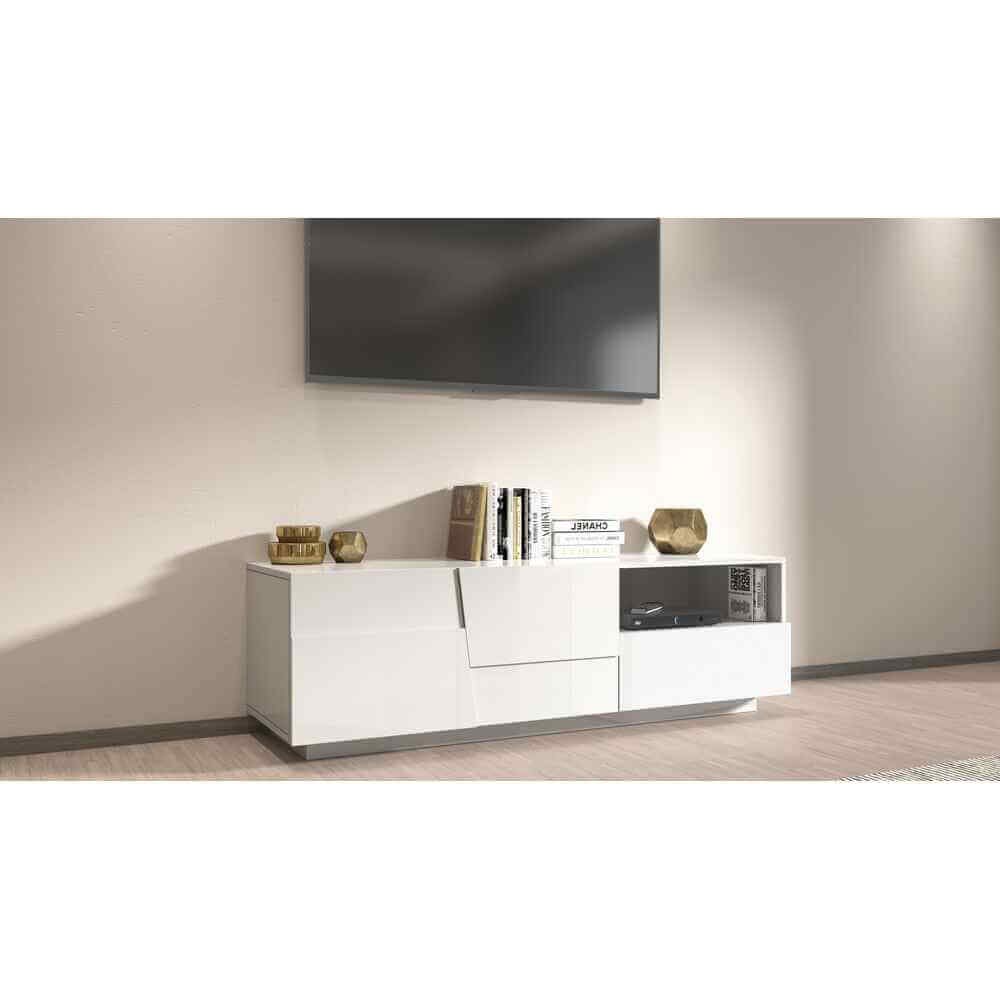 Mobile porta tv un cassetto e 2 ante 150x44x46cm – INFINITY