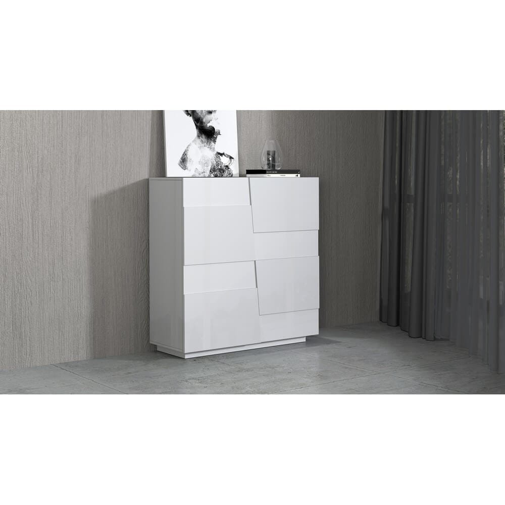 Credenza 2 ante moderna 120x44x126cm – INFINITY