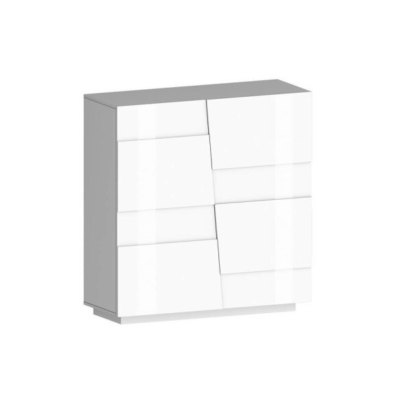 Credenza 2 ante moderna 120x44x126cm – INFINITY