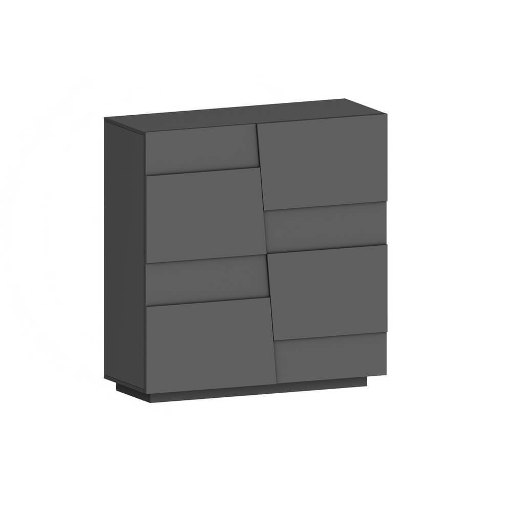 Credenza 2 ante moderna 120x44x126cm – INFINITY