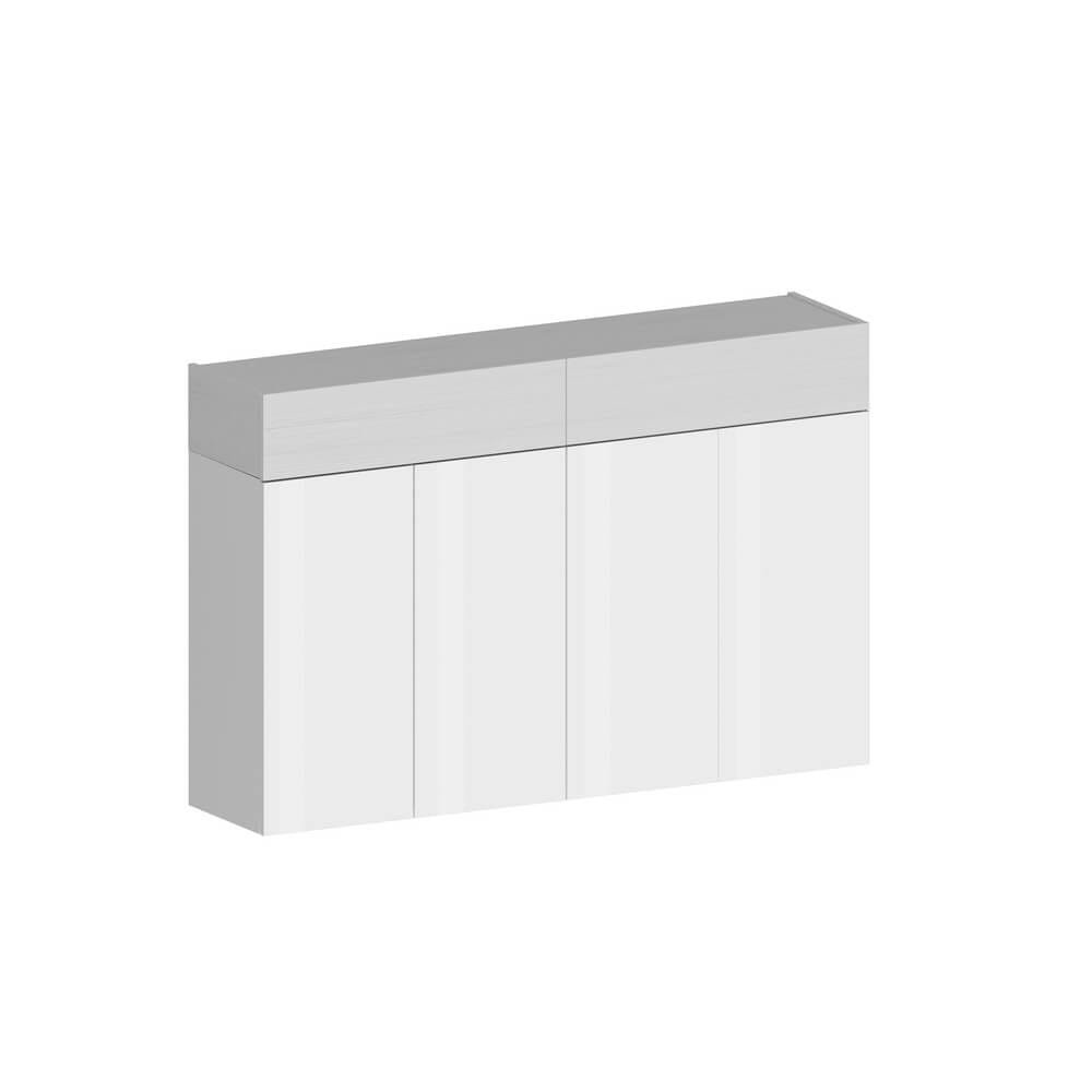 Scarpiera 4 ante 2 ripiani 152x35x100cm – HORIZON