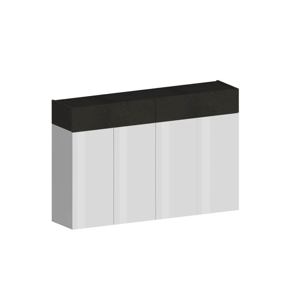 Scarpiera 4 ante 2 ripiani 152x35x100cm – HORIZON