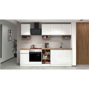 Composizione Cucina moderna 255X60-34X85-71cm – NAUTILUS