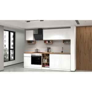 Composizione Cucina moderna 255X60-34X85-71cm – NAUTILUS