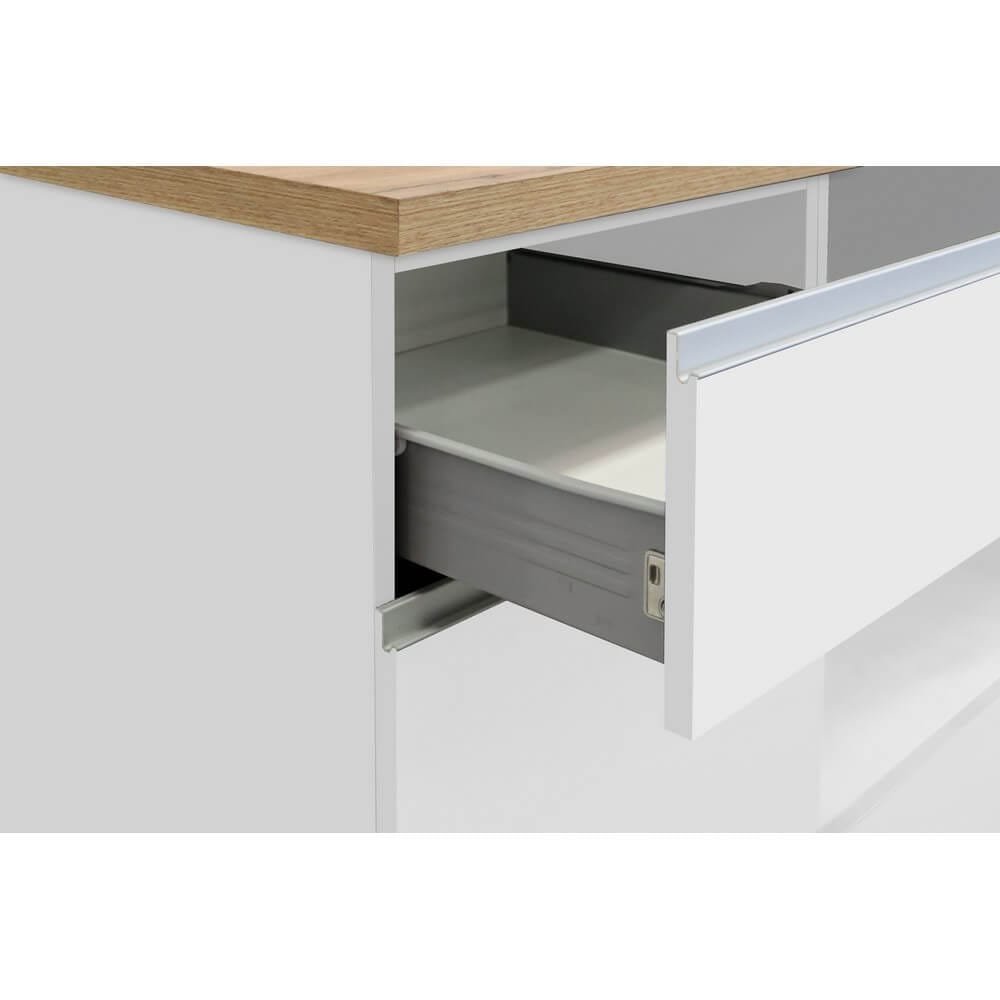 Composizione Cucina moderna 255X60-34X85-71cm – NAUTILUS