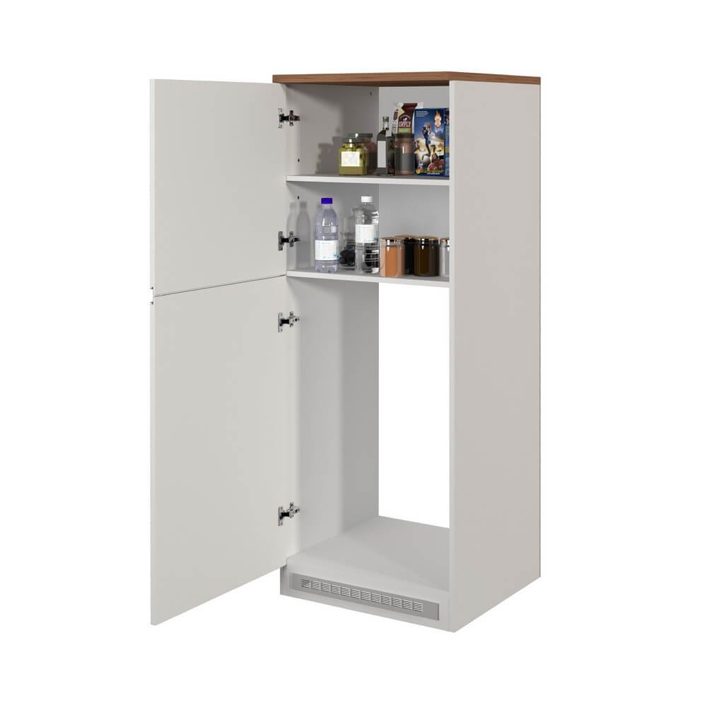 Mobile Porta frigo con 2 ripiani 60X60X164,5cm – NAUTILUS