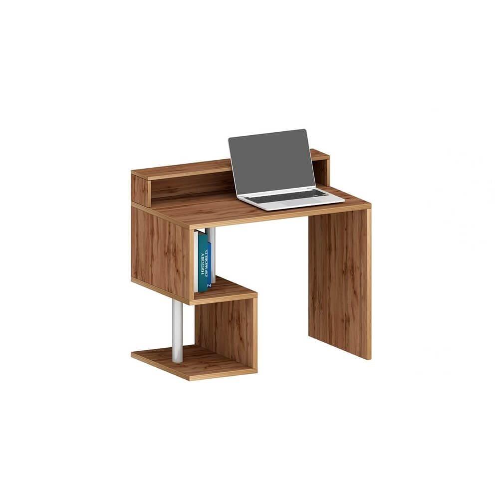 Scrivania con sopralzo e ripiano 100x50x92,5cm – HERMES