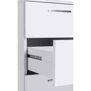 Scrivania da ufficio con cassettiera 3 cassetti 160x60x75cm – NOVA