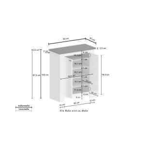 22760144_DIM Scarpiera 2 ante 84×41,8x100cm – SERENITY