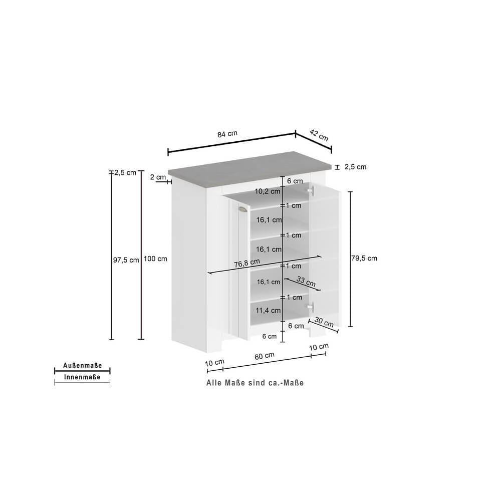 22760144_DIM Scarpiera 2 ante 84×41,8x100cm – SERENITY