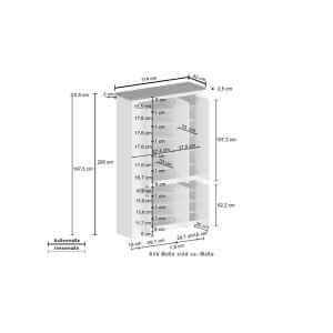 Scarpiera 6 ante 114×41,8x200cm – SERENITY