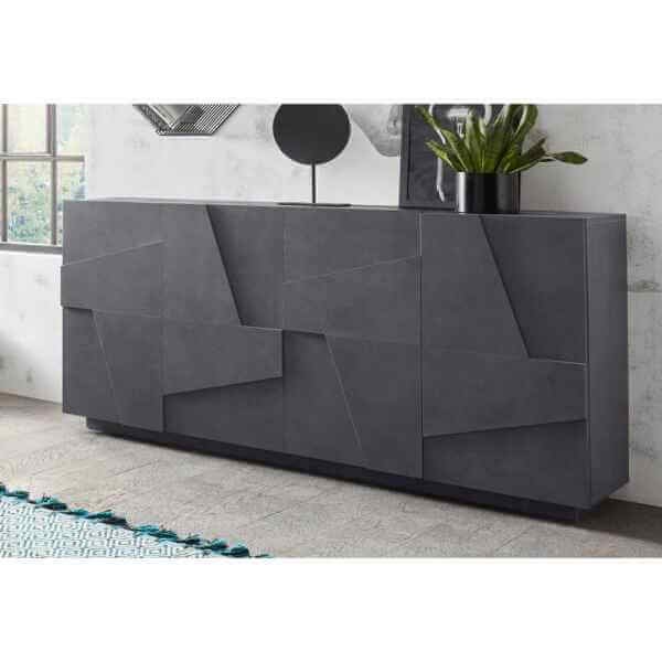 Madia 4 ante per Soggiorno Moderna 162,4×44,2x86cm – PULSE
