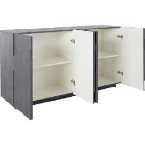 Madia 4 ante per Soggiorno Moderna 162,4×44,2x86cm – PULSE