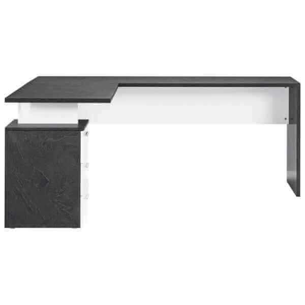 Scrivania da ufficio con cassettiera 3 cassetti 160×180/60x75cm – NOVA