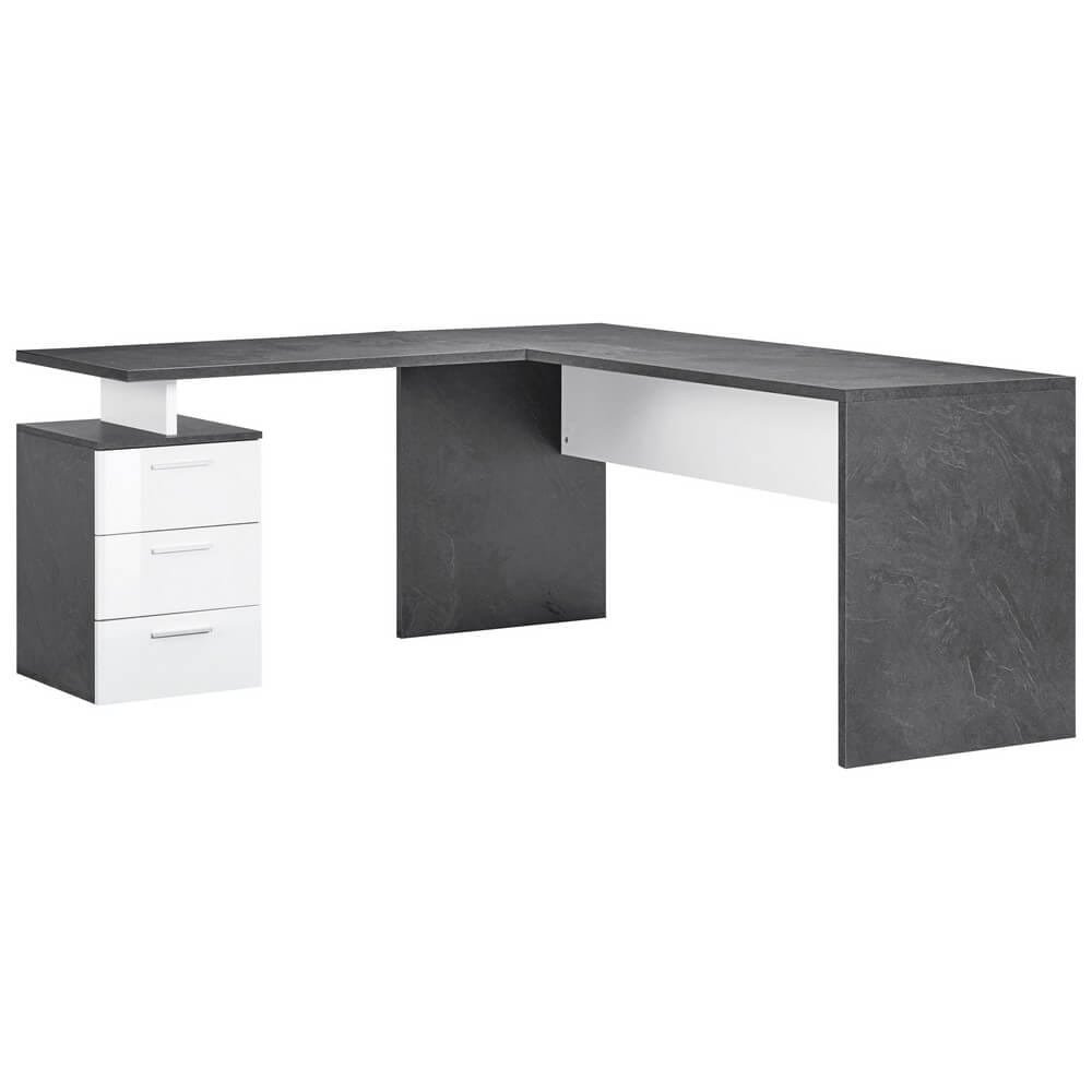 233618_NEW_SELINA_SCON-3 Scrivania da ufficio con cassettiera 3 cassetti 160×180/60x75cm – NOVA