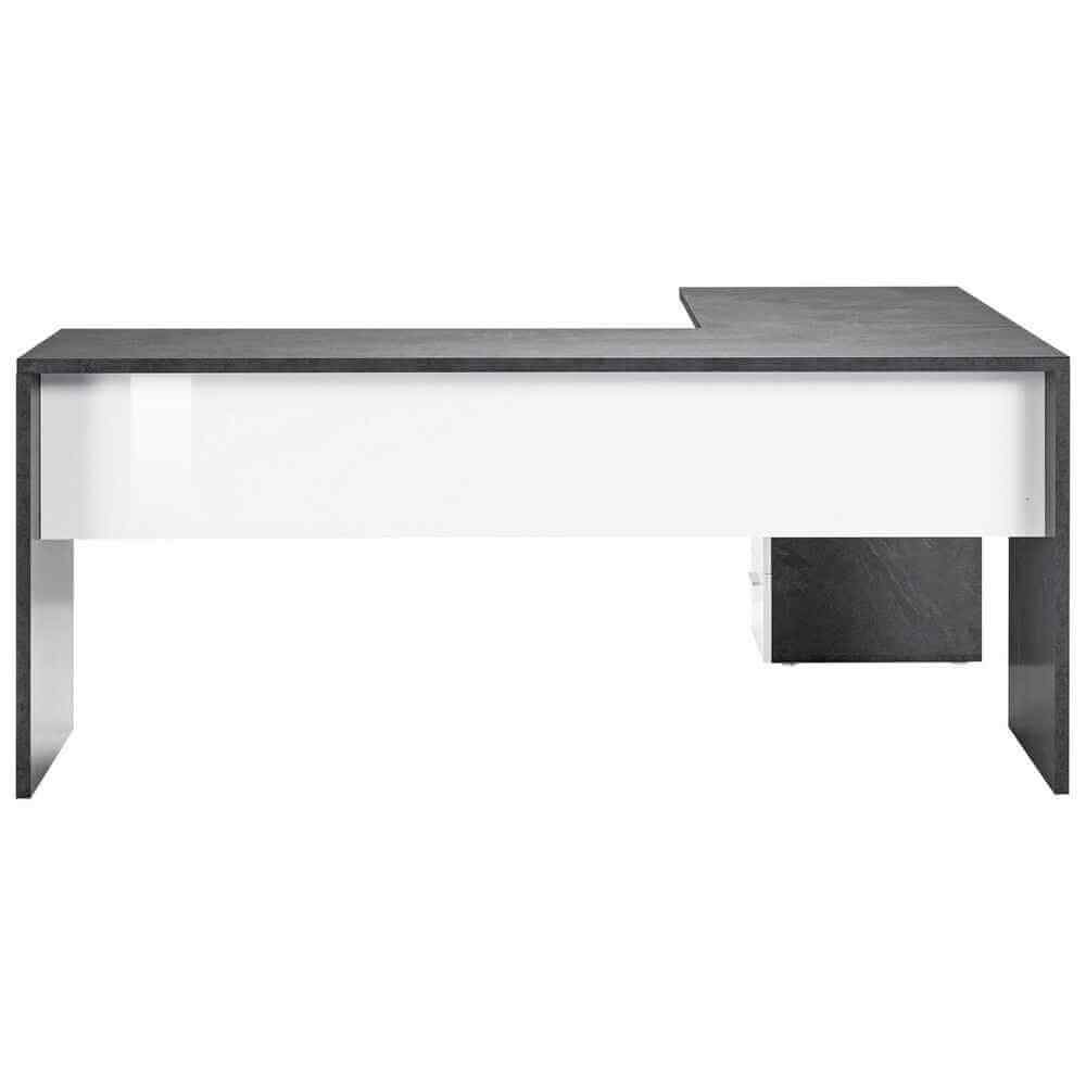 Scrivania da ufficio con cassettiera 3 cassetti 160×180/60x75cm – NOVA