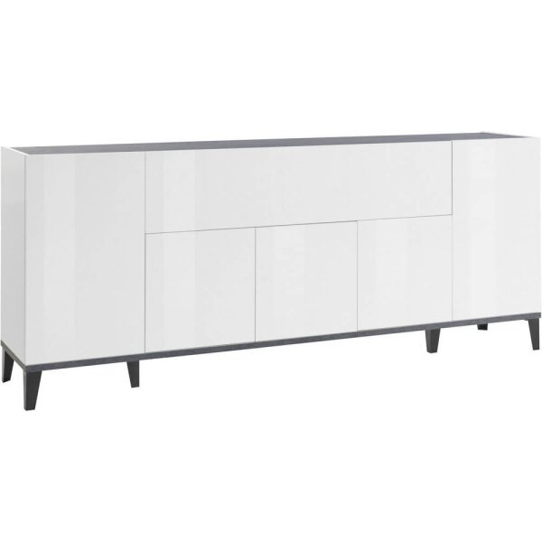 Madia 6 ante per Soggiorno Moderna 200x40x82cm – ARTEMIS