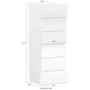 Settimino Moderno per Camera Da Letto 50x40x121,7cm – ARCANE