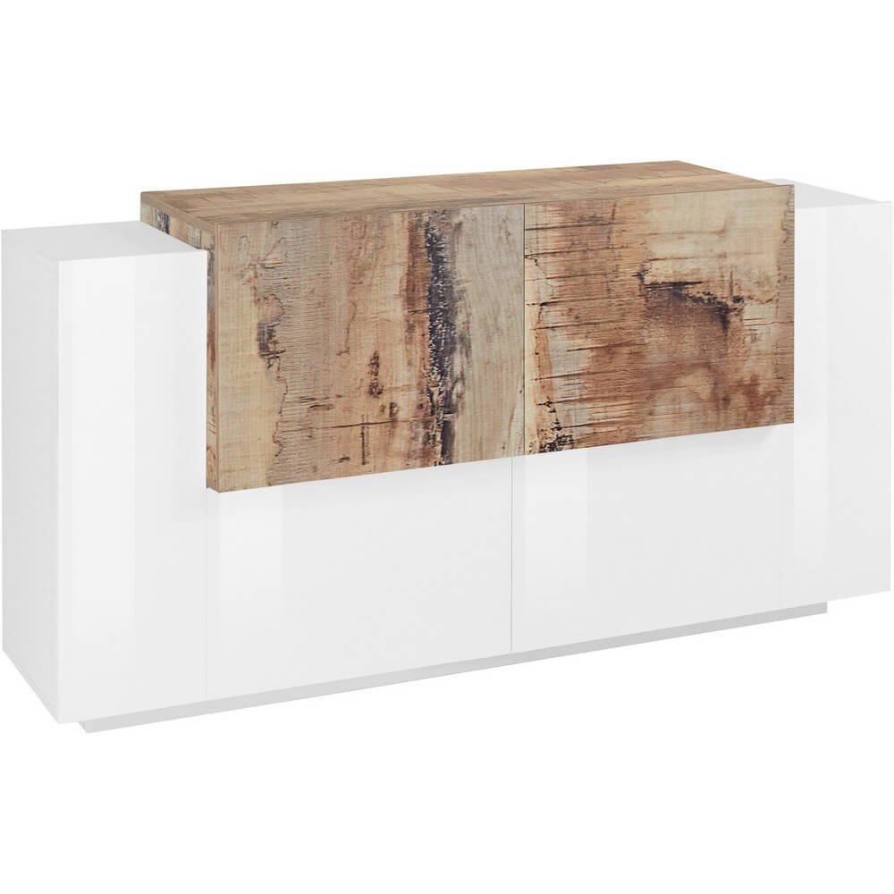 Madia 4 ante per Soggiorno Moderna 160×40/45x86cm – ZENITH