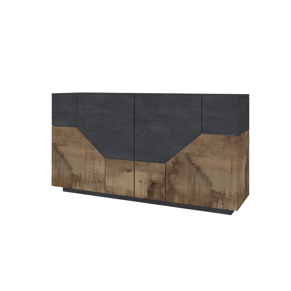 Madia 4 ante per Soggiorno Moderna 158,5x43x86cm – NEBULA