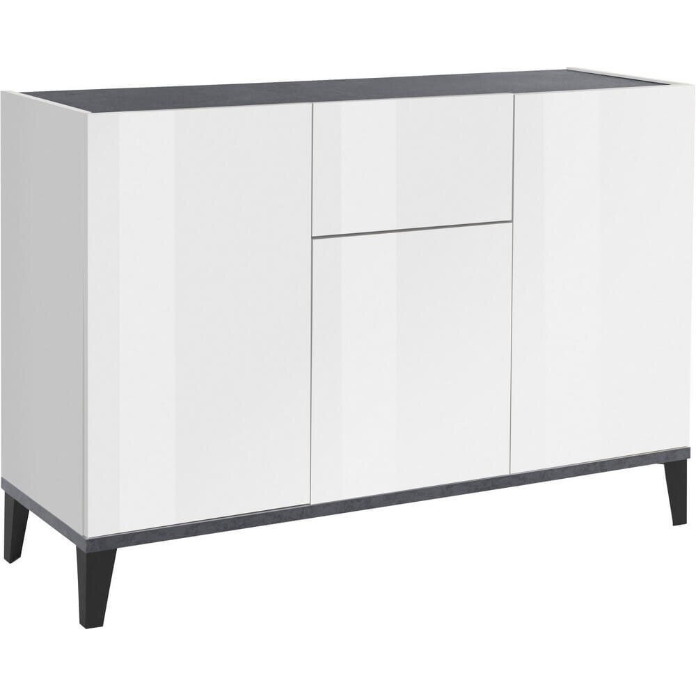 Madia 3 ante 1 cassetto per Soggiorno Moderna 120x40x82cm – ARTEMIS