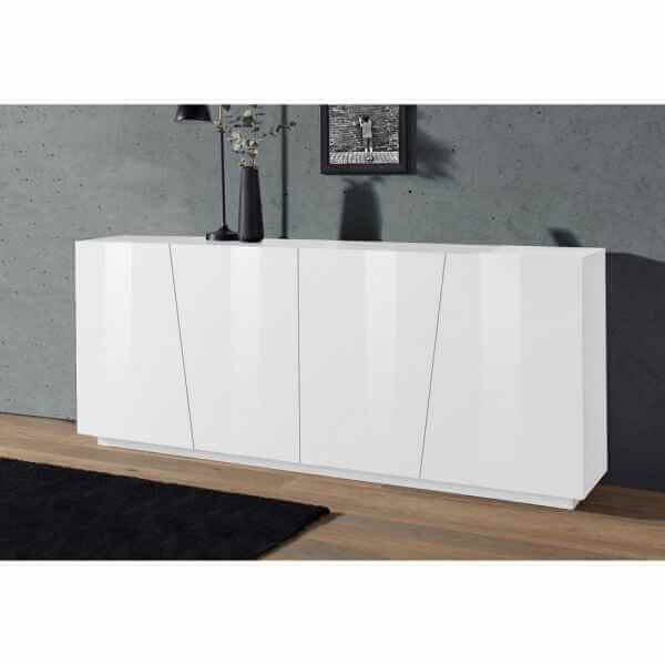 Madia per Soggiorno Moderna con 4 ante 200x43x86cm – GALAXIA