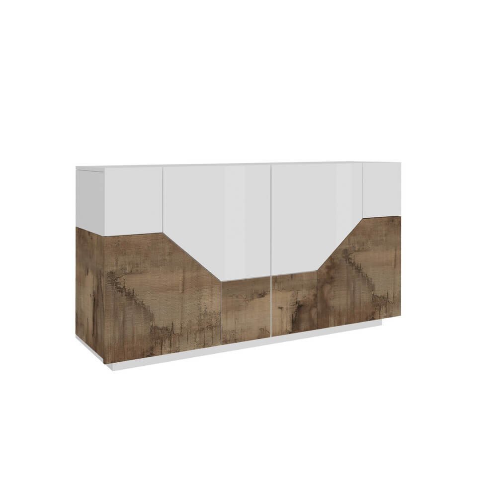 Madia 4 ante per Soggiorno Moderna 200x43x86cm – NEBULA