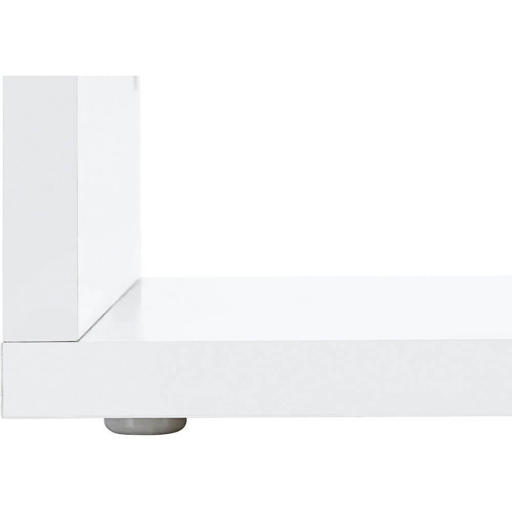 Tavolino da caffè doppio ripiano 55x55x41,5cm – ASTRA