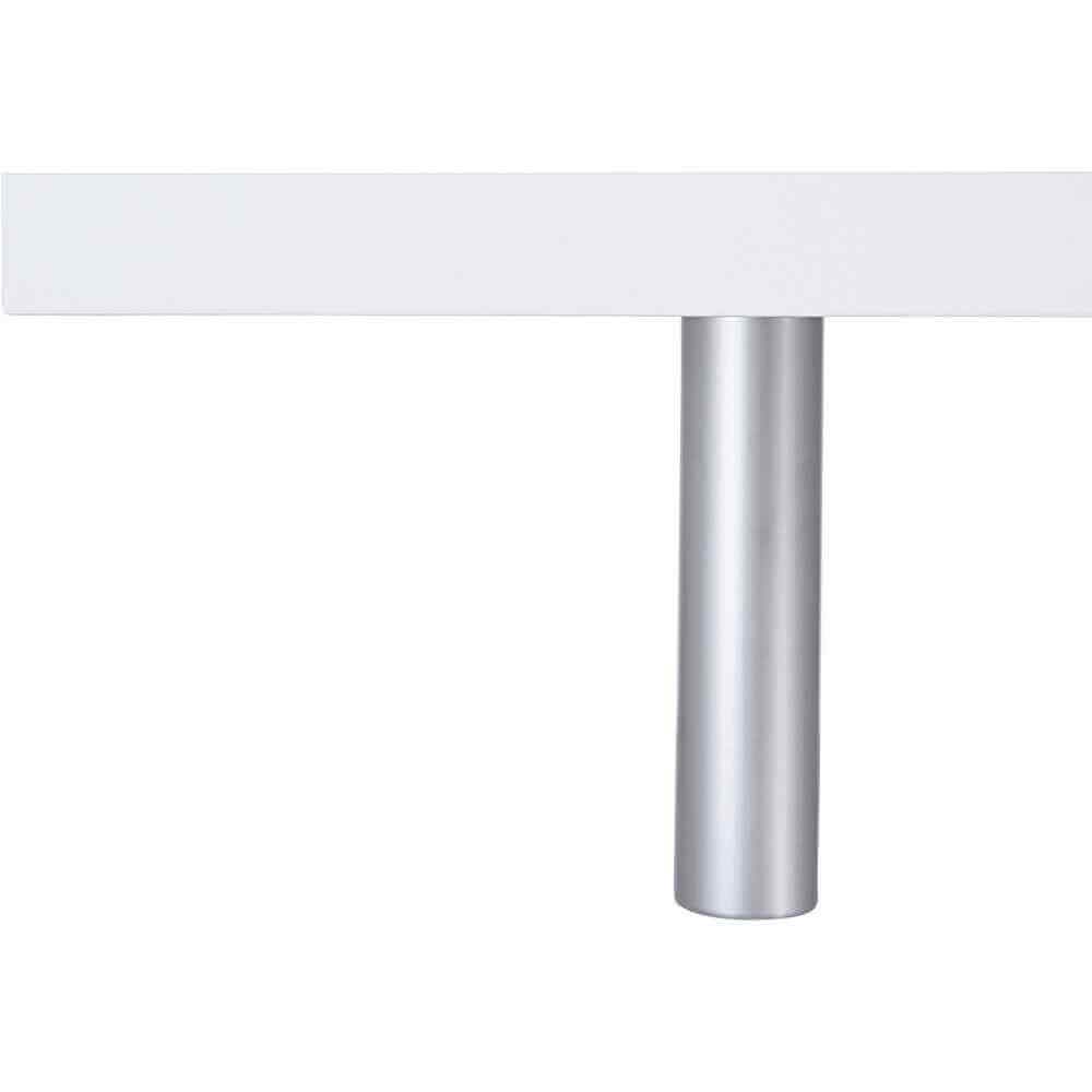 Tavolino da caffè doppio ripiano 55x55x41,5cm – ASTRA