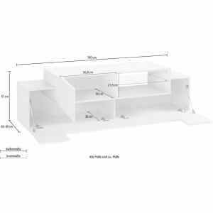 Mobile Porta Tv Moderno 160×40/45x51cm – ZENITH