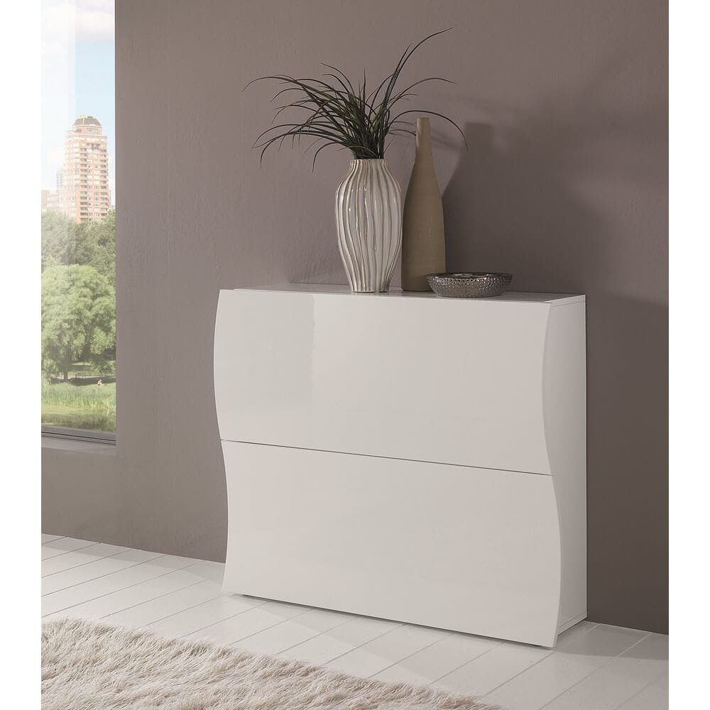 Scarpiera Moderna 2 Ante 101×26,6×81,5cm – APOLLO