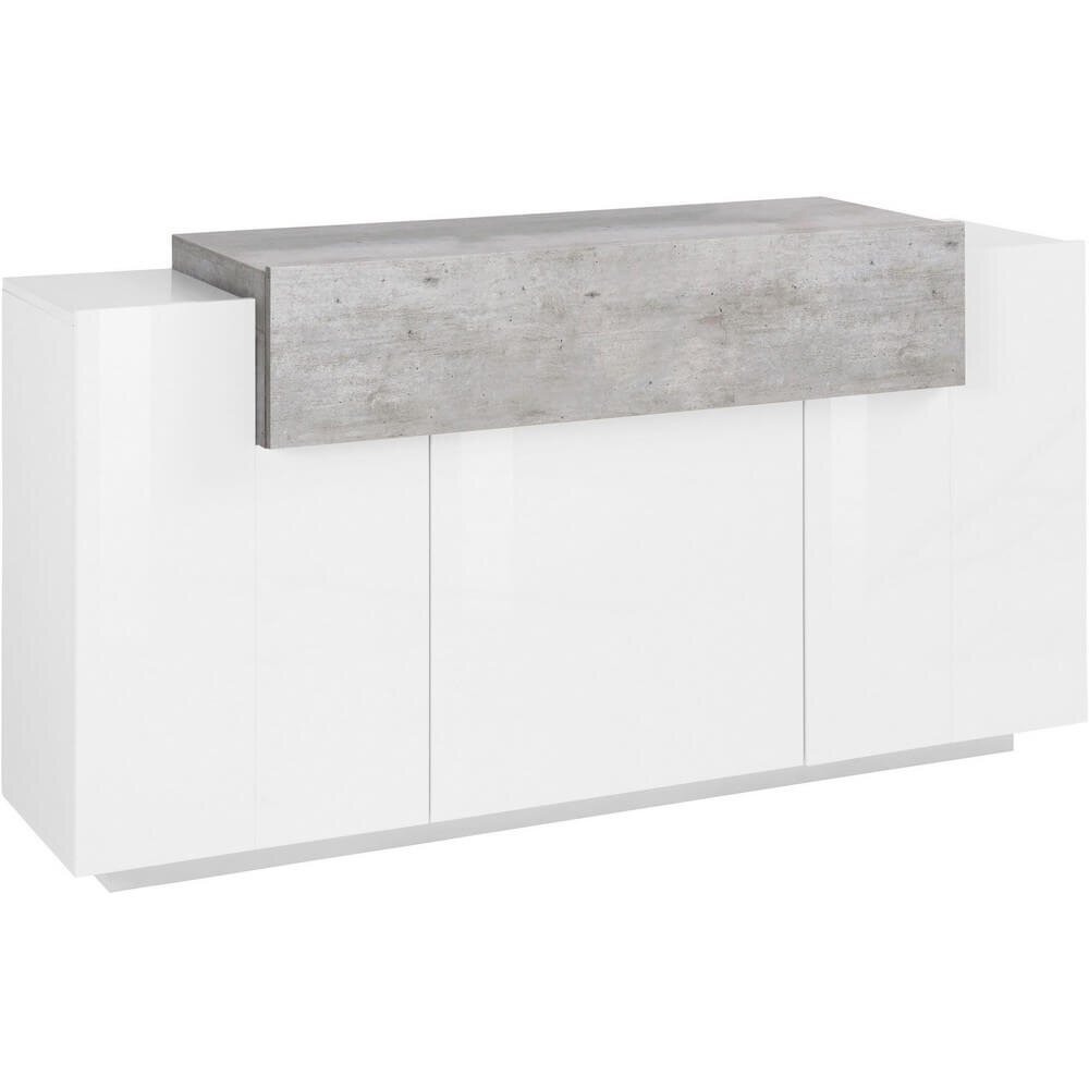 Madia 4 ante per Soggiorno Moderna 160x45x85,5cm – CELESTIA